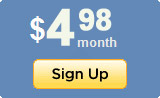 Yahoo Web Hosting - $7.46 per month